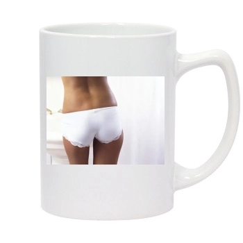 Tara Reid 14oz White Statesman Mug