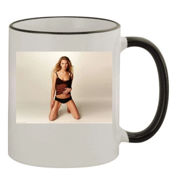 Tara Reid 11oz Colored Rim & Handle Mug