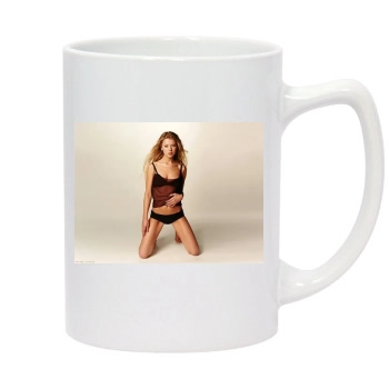 Tara Reid 14oz White Statesman Mug