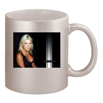 Tara Reid 11oz Metallic Silver Mug