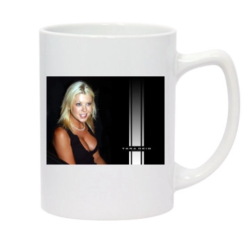 Tara Reid 14oz White Statesman Mug