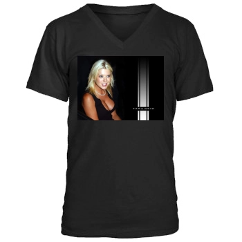 Tara Reid Men's V-Neck T-Shirt