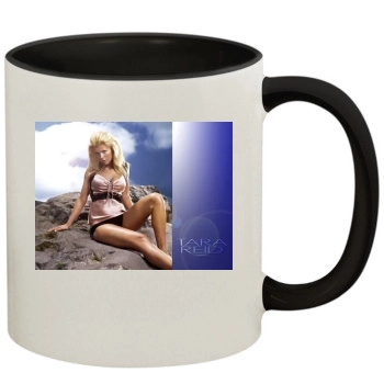 Tara Reid 11oz Colored Inner & Handle Mug