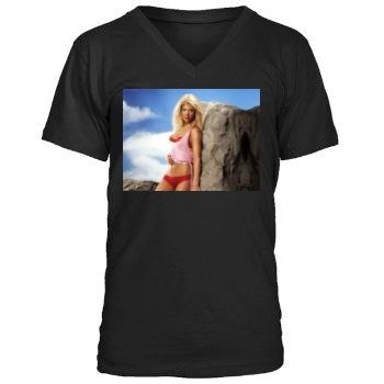 Tara Reid Men's V-Neck T-Shirt