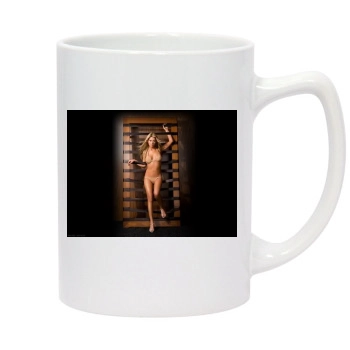 Tara Reid 14oz White Statesman Mug