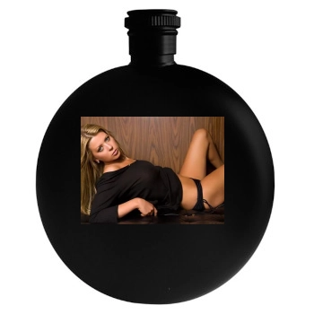 Tara Reid Round Flask