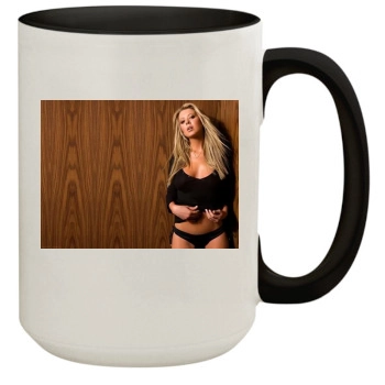 Tara Reid 15oz Colored Inner & Handle Mug