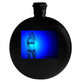 Tara Reid Round Flask