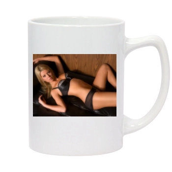 Tara Reid 14oz White Statesman Mug