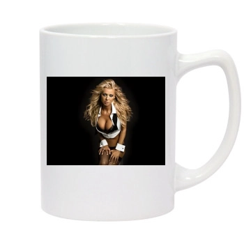 Tara Reid 14oz White Statesman Mug