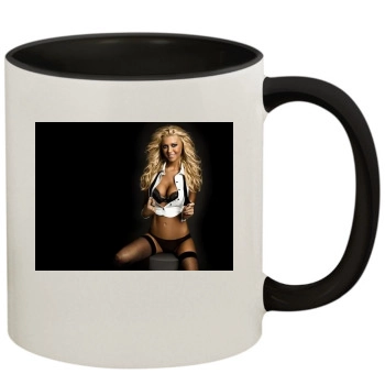 Tara Reid 11oz Colored Inner & Handle Mug