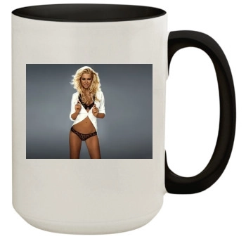 Tara Reid 15oz Colored Inner & Handle Mug