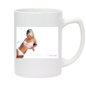 Tara Reid 14oz White Statesman Mug