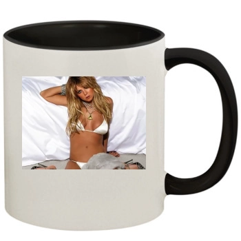 Tara Reid 11oz Colored Inner & Handle Mug