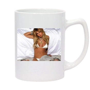 Tara Reid 14oz White Statesman Mug