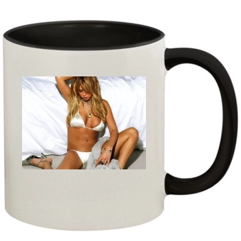 Tara Reid 11oz Colored Inner & Handle Mug