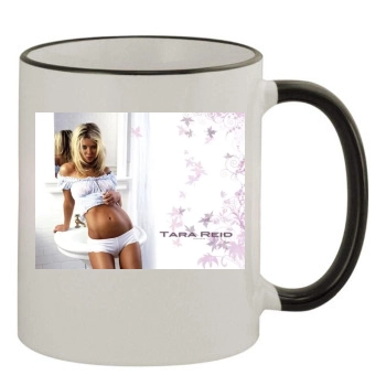 Tara Reid 11oz Colored Rim & Handle Mug