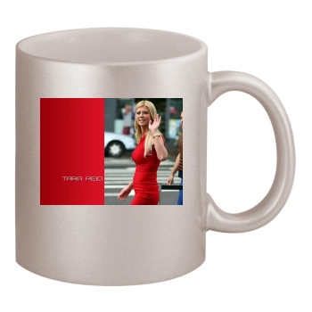 Tara Reid 11oz Metallic Silver Mug