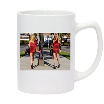 Tara Reid 14oz White Statesman Mug