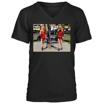 Tara Reid Men's V-Neck T-Shirt