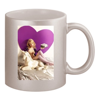 Taryn Manning 11oz Metallic Silver Mug