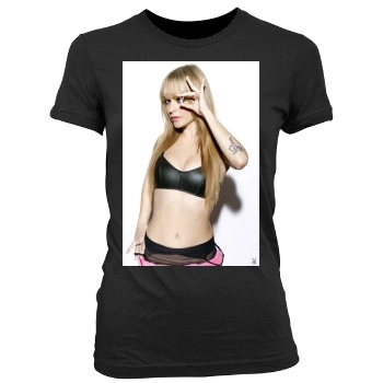 Taryn Manning Women's Junior Cut Crewneck T-Shirt