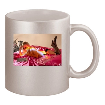 Taryn Manning 11oz Metallic Silver Mug