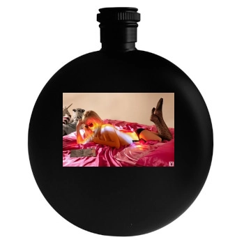 Taryn Manning Round Flask