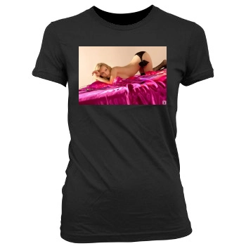 Taryn Manning Women's Junior Cut Crewneck T-Shirt