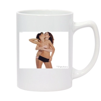 TATU 14oz White Statesman Mug