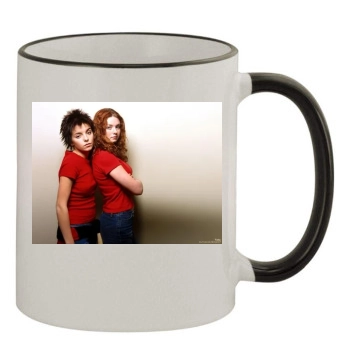 TATU 11oz Colored Rim & Handle Mug