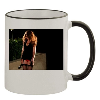 TATU 11oz Colored Rim & Handle Mug