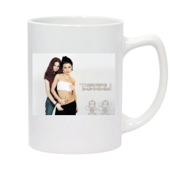 TATU 14oz White Statesman Mug