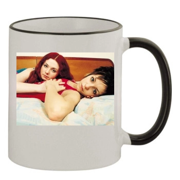 TATU 11oz Colored Rim & Handle Mug