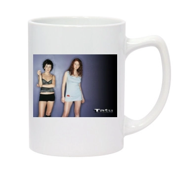 TATU 14oz White Statesman Mug