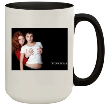 TATU 15oz Colored Inner & Handle Mug