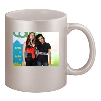 TATU 11oz Metallic Silver Mug