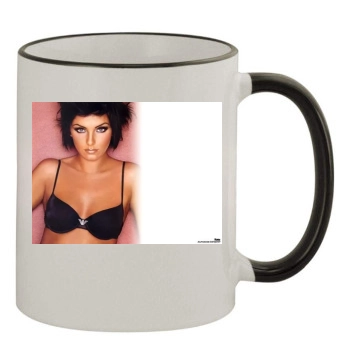 TATU 11oz Colored Rim & Handle Mug