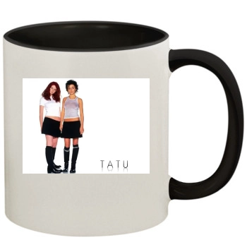 TATU 11oz Colored Inner & Handle Mug