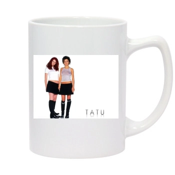 TATU 14oz White Statesman Mug