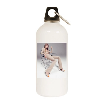 Taylor Swift White Water Bottle With Carabiner