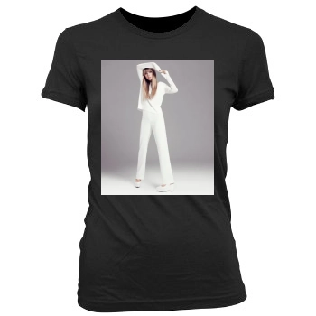 Taylor Swift Women's Junior Cut Crewneck T-Shirt