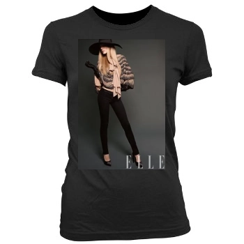 Taylor Swift Women's Junior Cut Crewneck T-Shirt