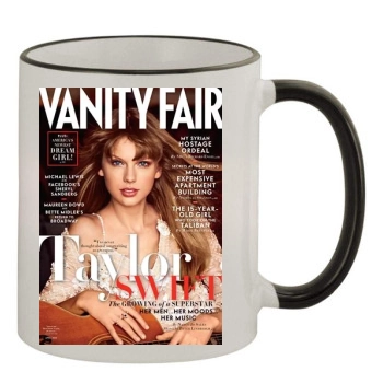 Taylor Swift 11oz Colored Rim & Handle Mug