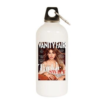 Taylor Swift White Water Bottle With Carabiner