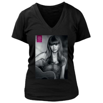 Taylor Swift Women's Deep V-Neck TShirt