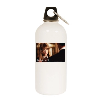 Taylor Swift White Water Bottle With Carabiner