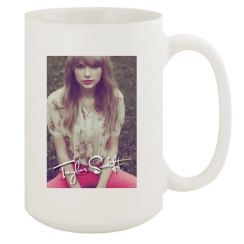 Taylor Swift 15oz White Mug