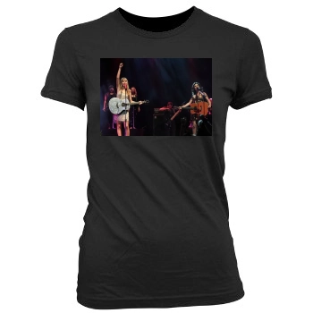 Taylor Swift Women's Junior Cut Crewneck T-Shirt