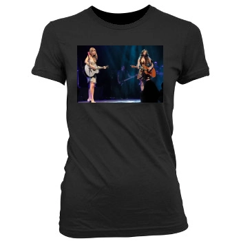 Taylor Swift Women's Junior Cut Crewneck T-Shirt